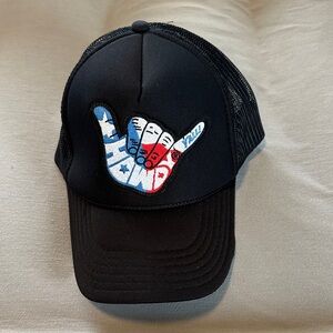 OTTO Black Mesh Trucker Hat